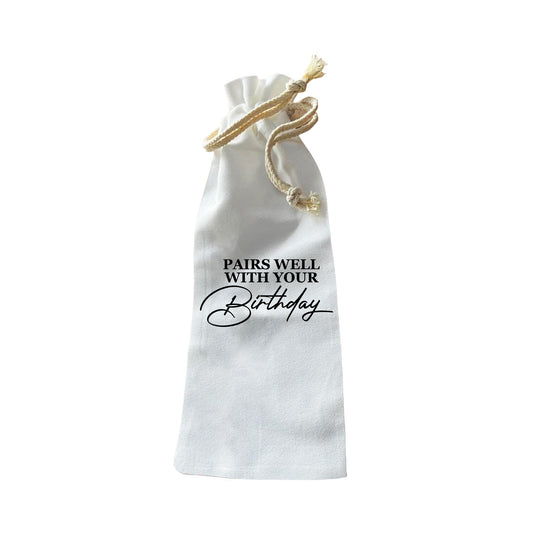 Bottle Bags - Pairs Well with your Birthday