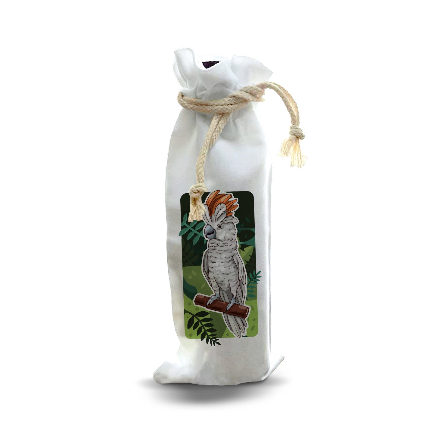 Bottle Bags - Parrot Art