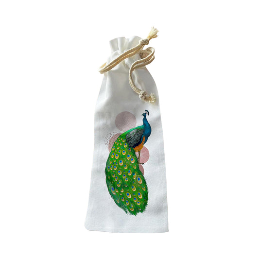 Bottle Bags - Peacock