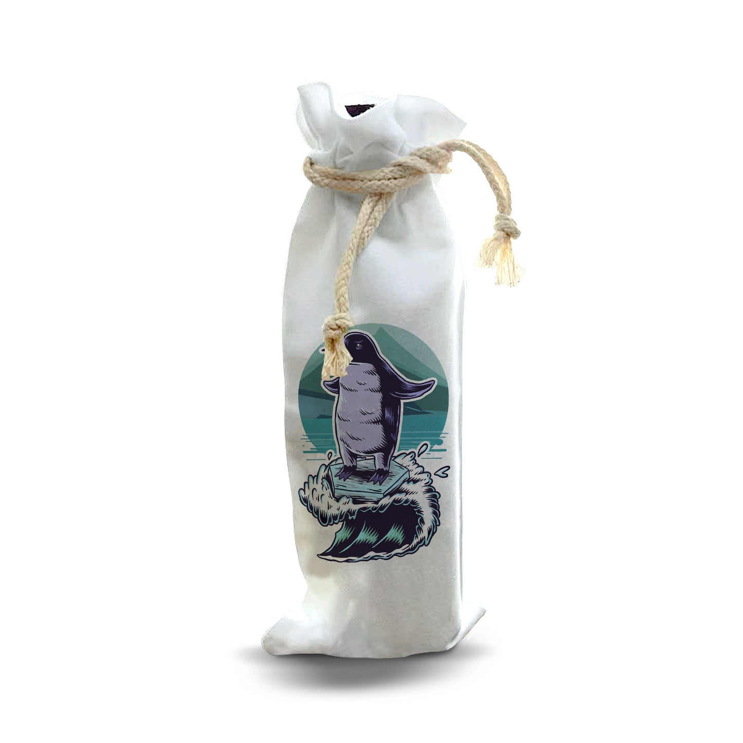 Bottle Bags - Penguin Surf