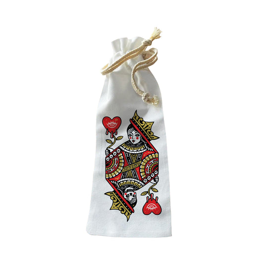 Bottle Bags - Queen Of Hearts