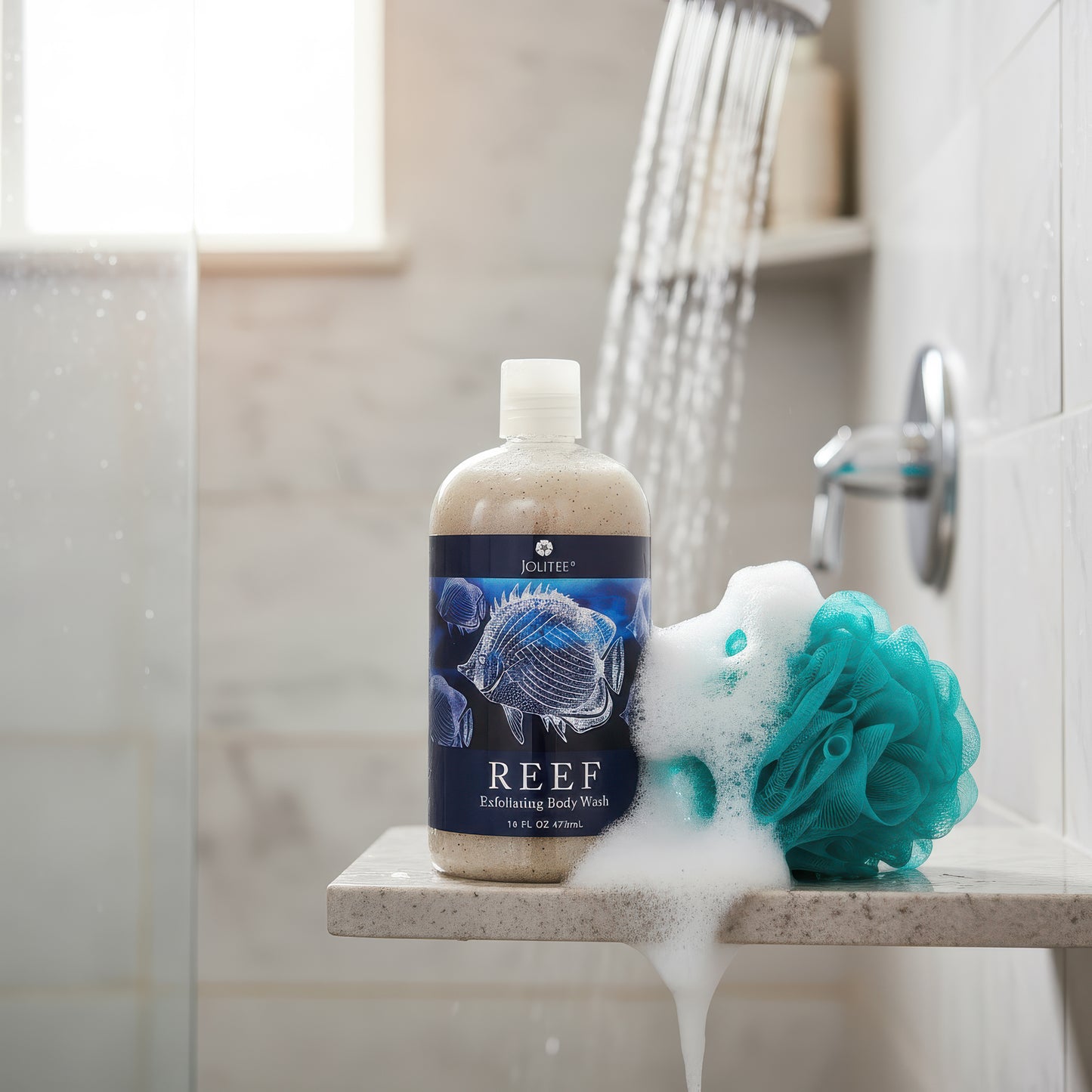 Reef Luxury Shea and Cocoa Butter with Sea Kelp Extract (Exfoliating Body Wash)