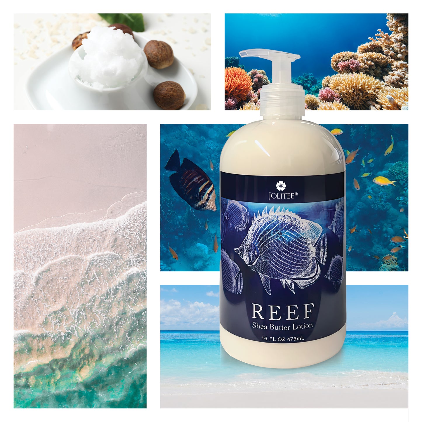 Reef Luxury Shea and Cocoa Butter with Sea Kelp Extract (Hand Lotion)
