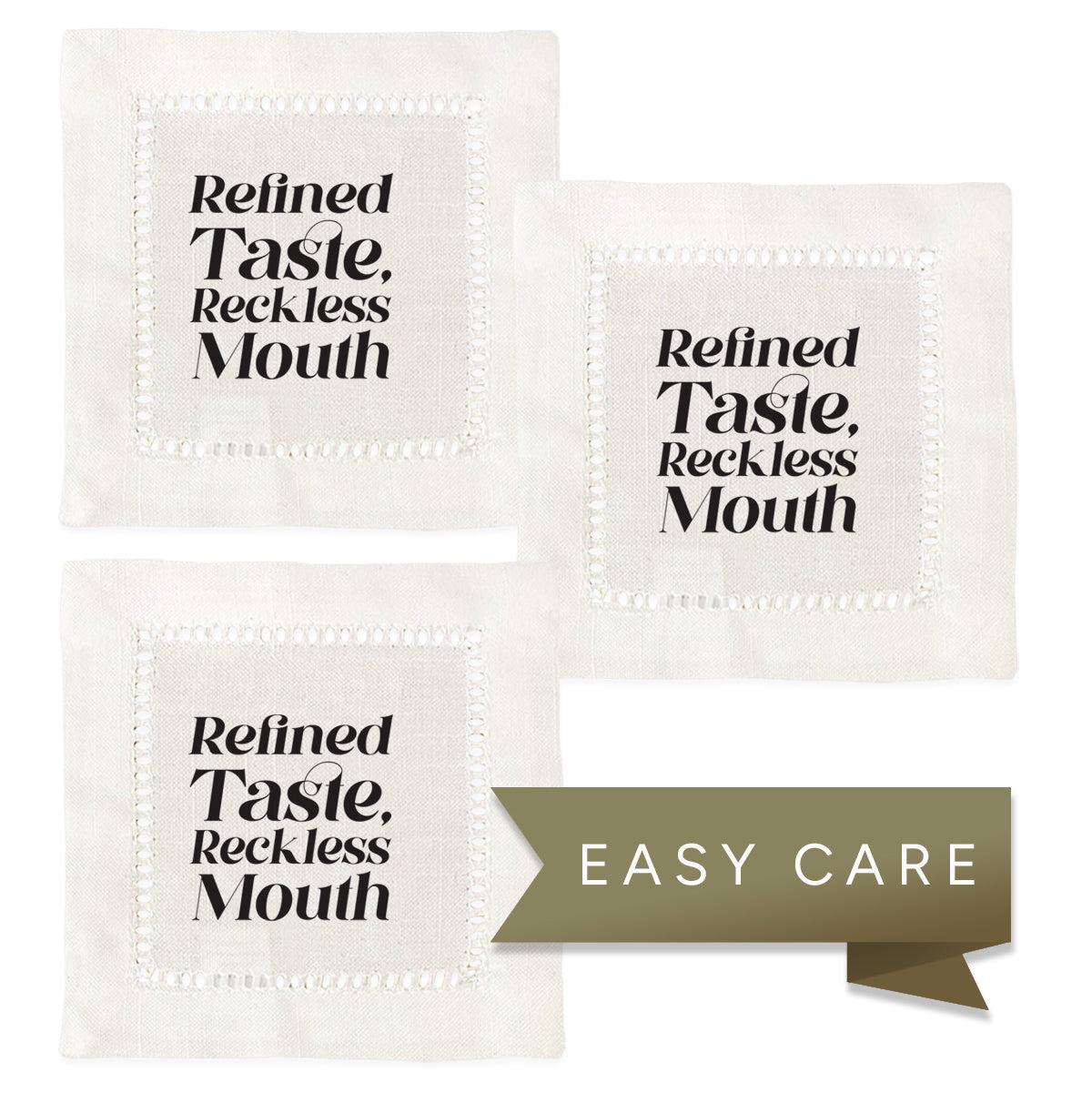 Refined Taste Hemstitch Napkins
