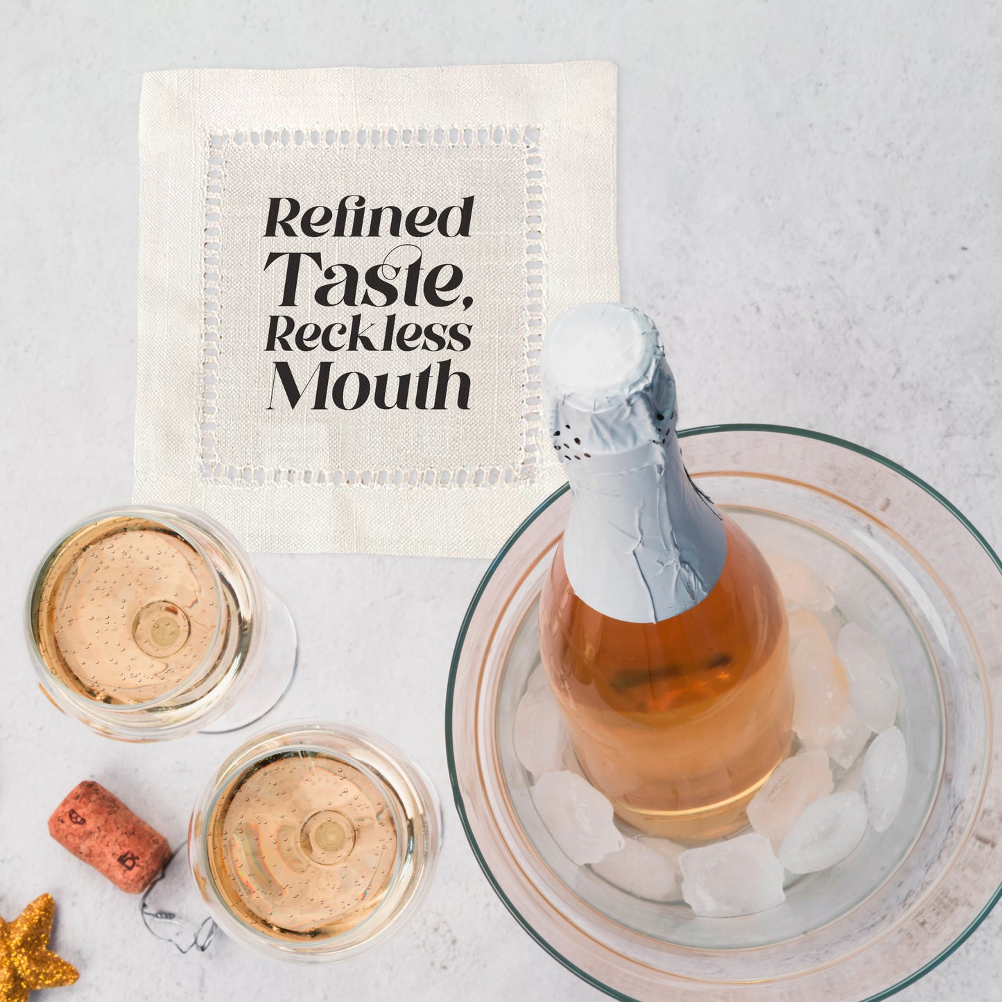 Refined Taste Hemstitch Napkins
