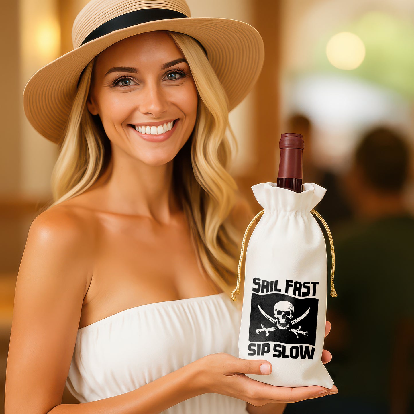 Bottle Bags - Sail Fast Sip Slow