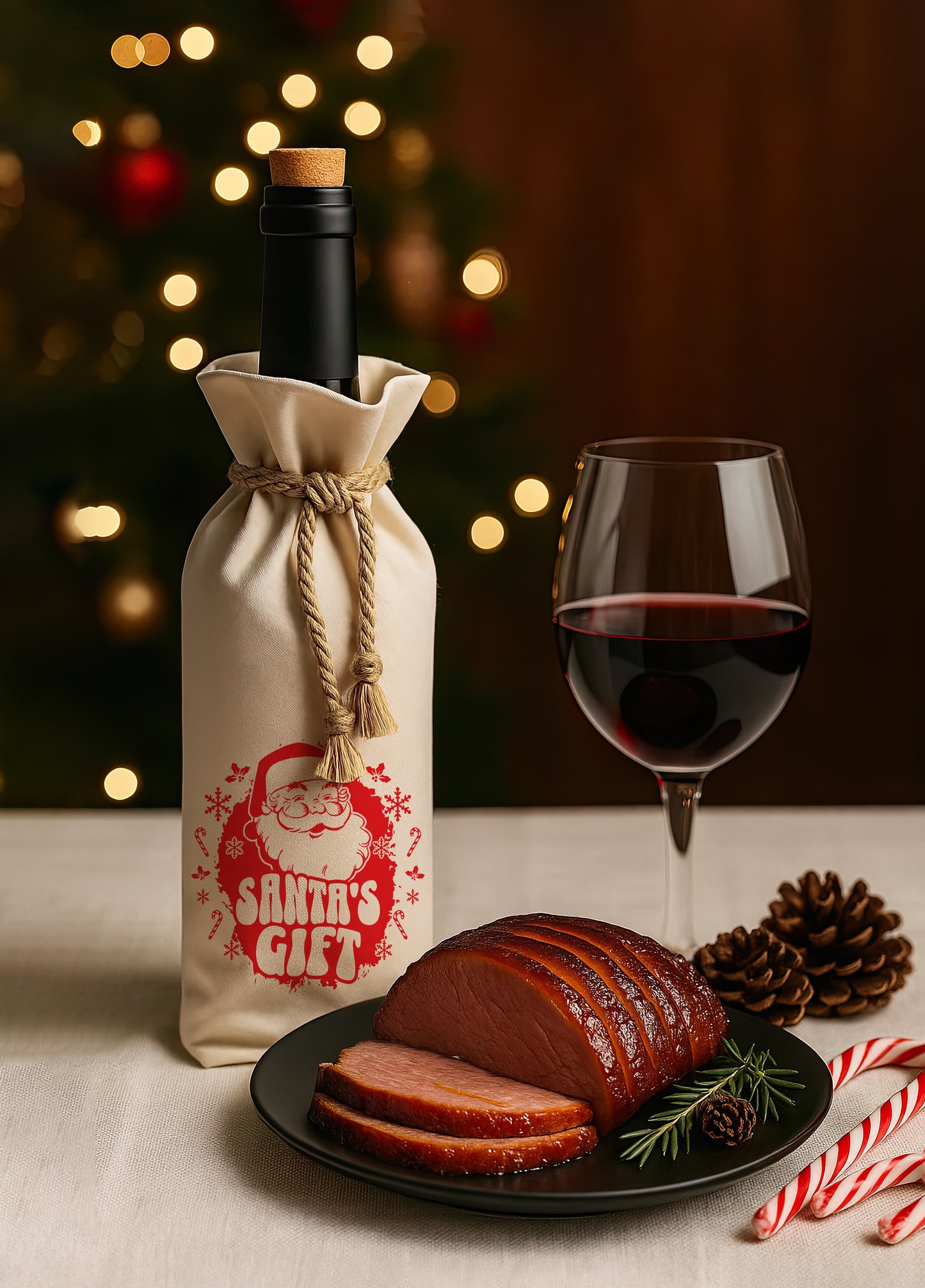 Bottle Bags - Santa's Gift