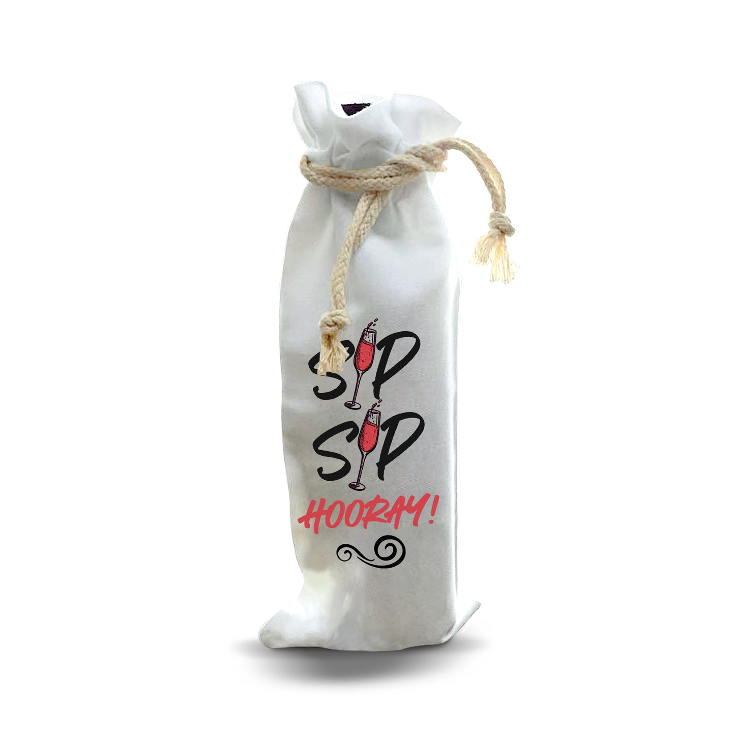 Bottle Bags - Sip Sip Hooray