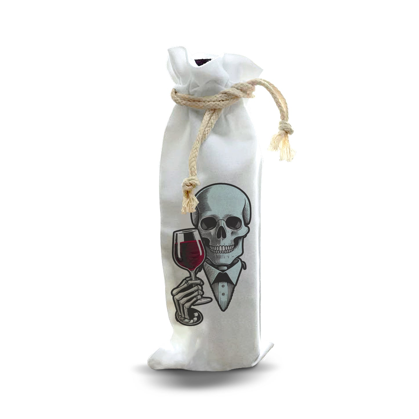 Bottle Bags - Skull Wine