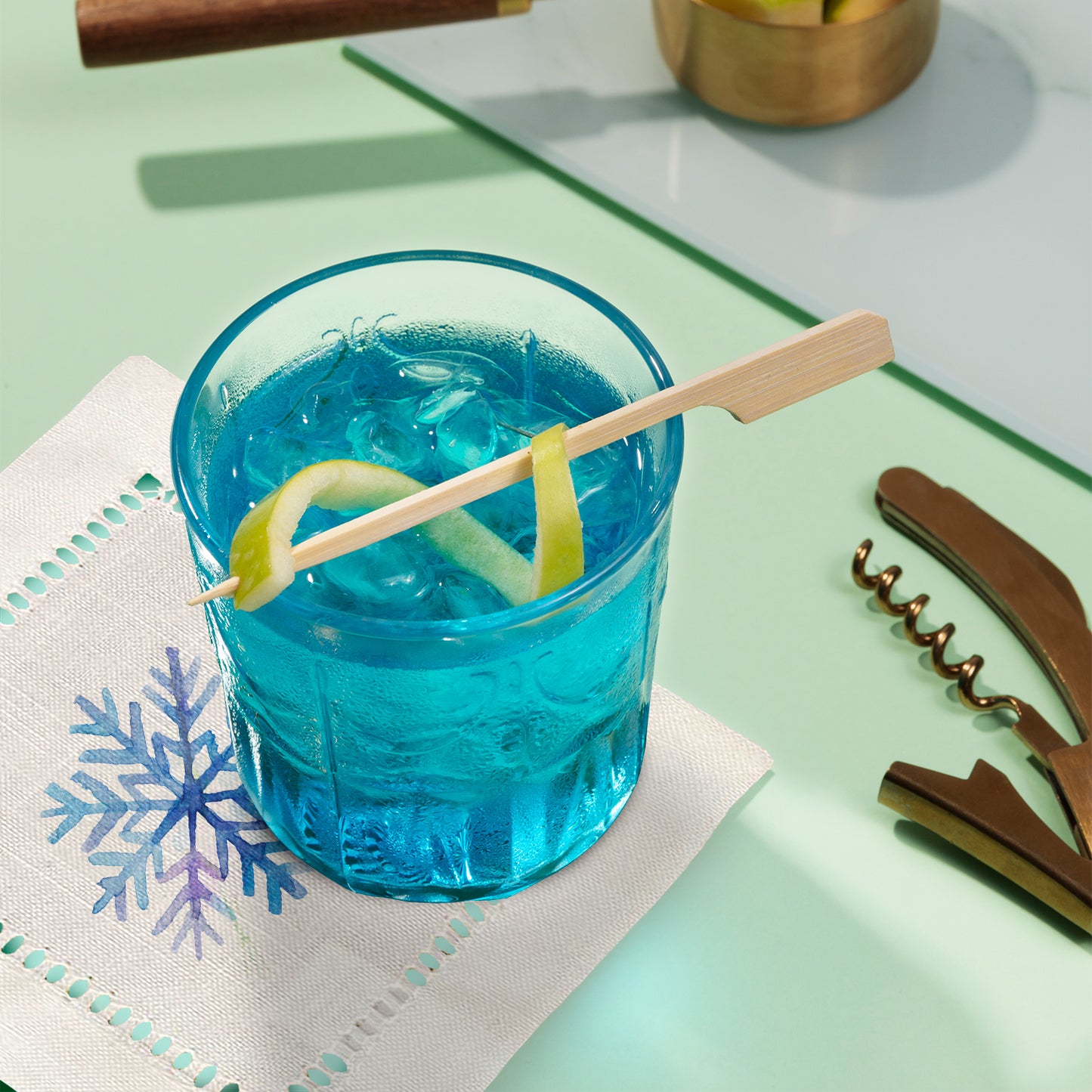 Snowflake Hemstitch Napkins