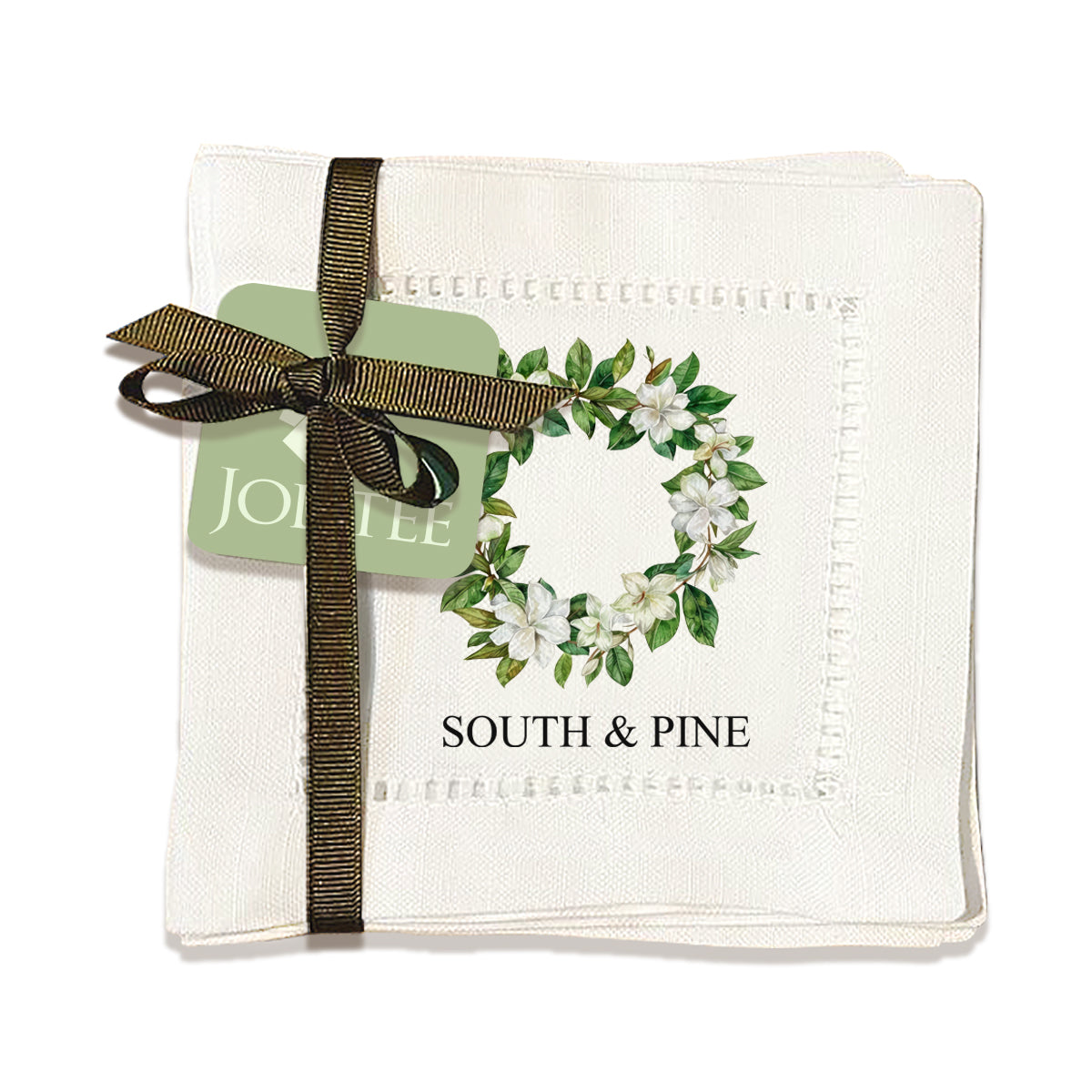 South & Pine Hemstitch Napkins