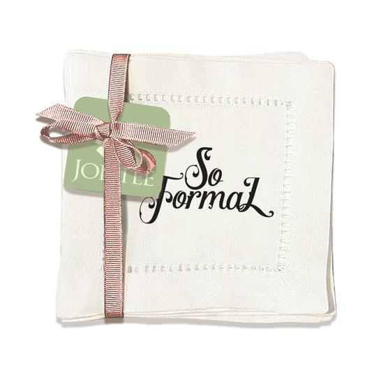 So Formal Hemstitch Napkins