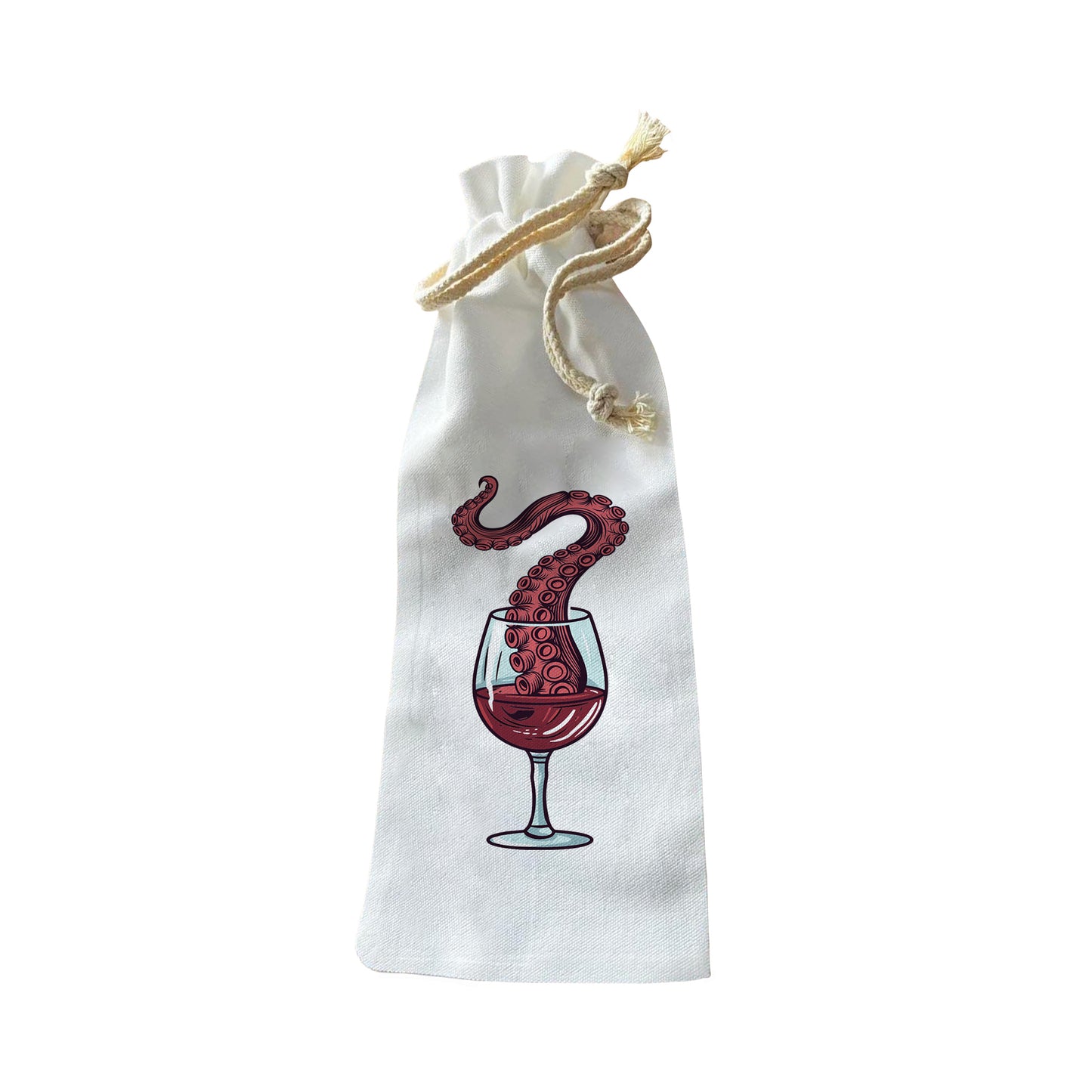 Bottle Bags - Tentacle Glass Wine
