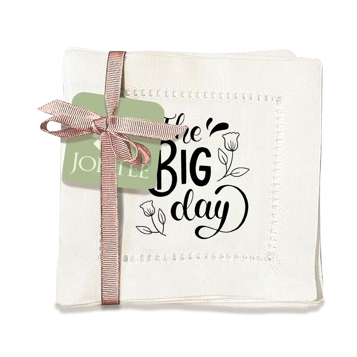 The Big Day Hemstitch Napkins