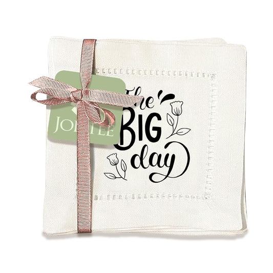 The Big Day Hemstitch Napkins