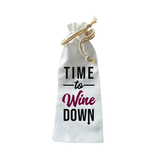 Bottle Bags - Time to Wine Down 2