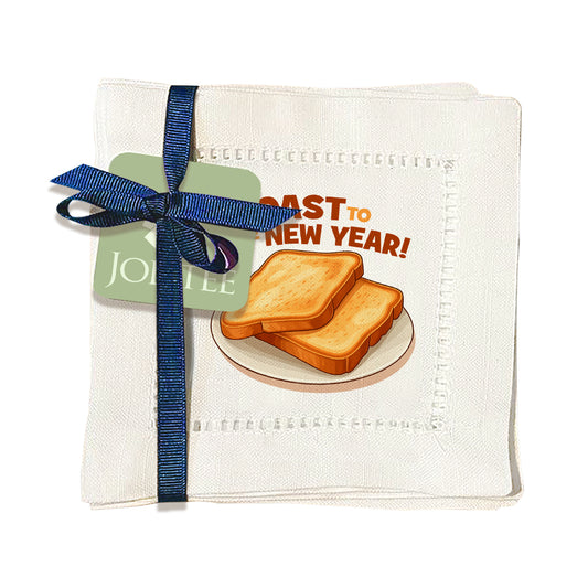 Toast Hemstitch Napkins