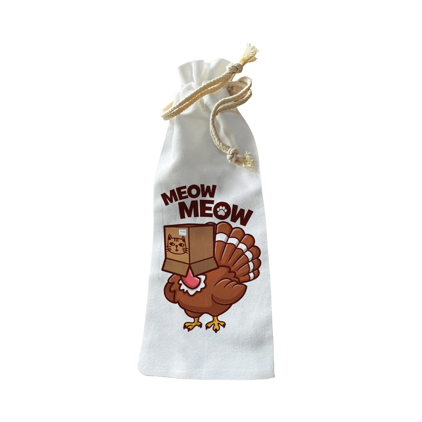 Bottle Bags - Turkey Meow