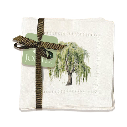 Willow Tree Hemstitch Napkins