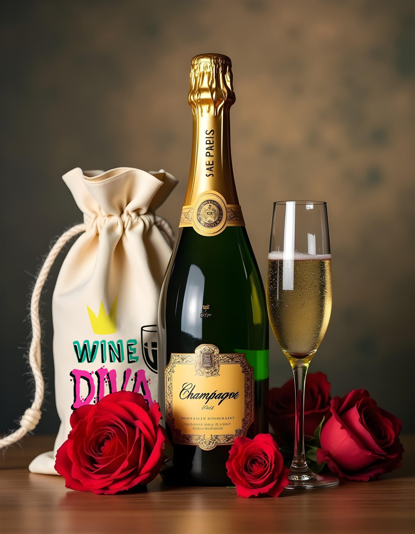 Bottle Bags - Wine Diva