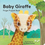 ebba Loppy Giraffe Plush with Finger Puppet Book