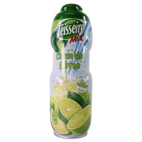 Lime (Citron Vert) Teisseire all natural Lime (Citron Vert) Syrup 600 ml 20.3oz