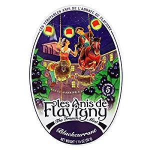 Les Anis de Flavigny Blackcurrant Flavored Hard Candy 50 g