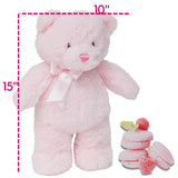 My First Bear 10" Soft Plush Teddy for Newborns & Toddlers by Fine Toyz & More