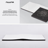 Nuuna Notebook Square Extra Large Premium 256 Blank Page Paper Notebook Bang