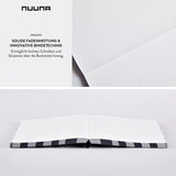 Nuuna Graphic L Notebook Super Star Design, Black