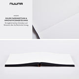 Nuuna Graphic L Luxury Dot Grid Leather Cover Notebook (Bonnie)