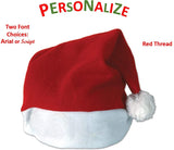 Custom Santa Hat Party Accessory Personalized Collection (Standard)