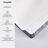 Nuuna Graphic L Luxury Dot Grid Leather Cover Notebook City Collection