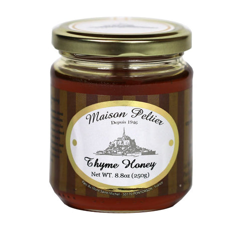 Maison Peltier - Pure Raw Honey, 100% Unpasteurized Made in France, 250g (8.8oz) Glass Jar
