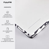 Nuuna Graphic L Luxury Dot Grid Leather Cover Notebook (Da Da Da)
