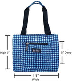 Nicole Miller of New York Insulated Waterproof Lunch Box Cooler Bag - 11" Lunch Tote (2754)