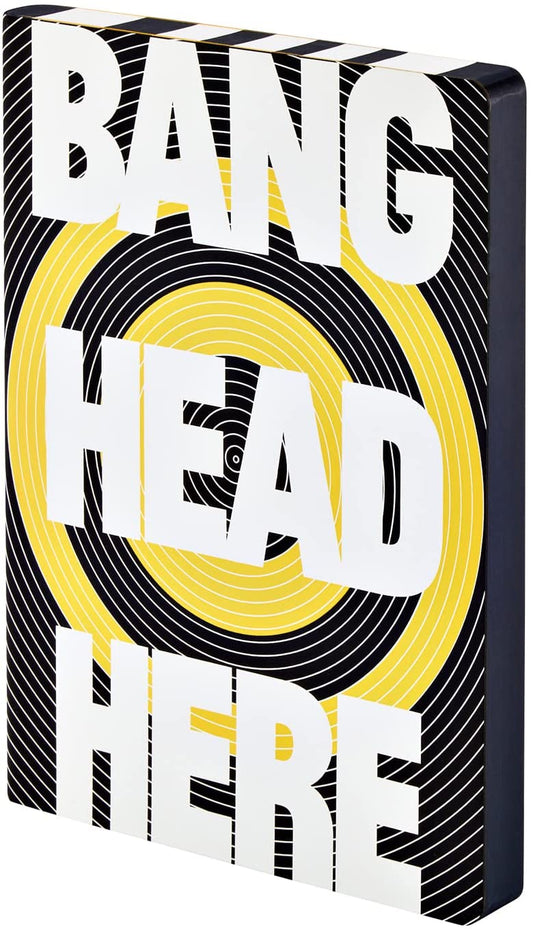 Nuuna Graphic Notebook, L, Bang Head Here