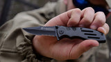 Smith & Wesson SWA24S Tactical Folding Knife Black