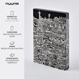 Nuuna Graphic L Luxury Dot Grid Leather Cover Notebook City Collection