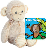 Marlow Monkey Plus Toy with Finger Puppet Book Gift Set