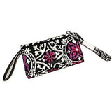 NWT $58 VERA BRADLEY 23342-L53 Wallet Crossbody in Scroll Medallion